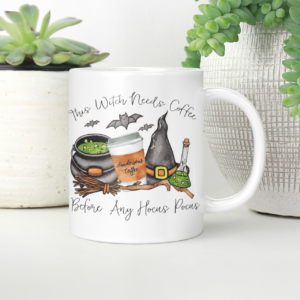 This Witch Need Coffee Before Any Hocus Pocus Coffee Mug product photo 5