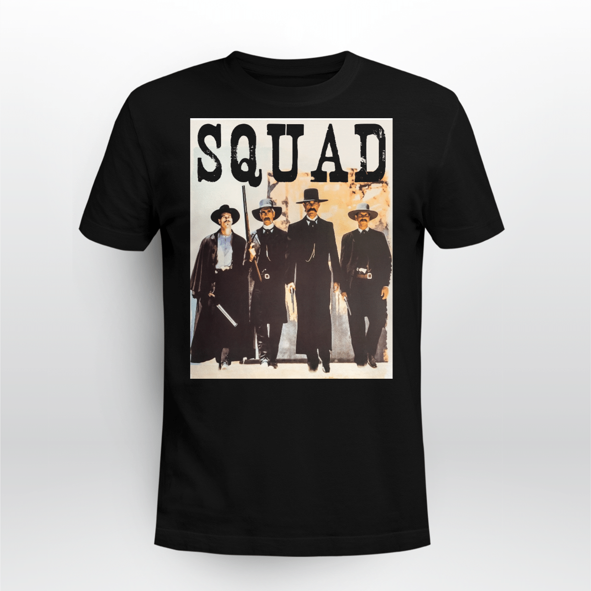 Tombstone Squad Shirt Style: Unisex T-shirt, Color: Black