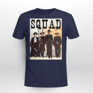 Tombstone Squad Shirt Unisex T-shirt Navy S