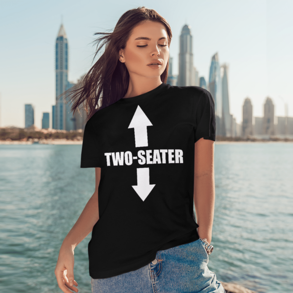 Two Seater Funny Shirt product photo 3