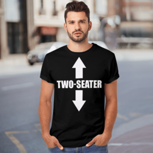 Two Seater Funny Shirt product photo 4