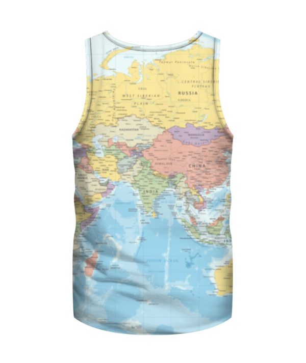 World Map, USA Map All Over Print 3D Shirt product photo 13