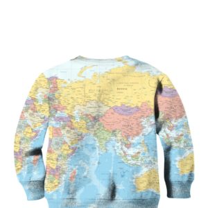World Map, USA Map All Over Print 3D Shirt product photo 21