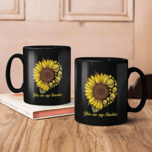 You Are My Sunshine Skull Sunflower Coffee Mug product photo 3