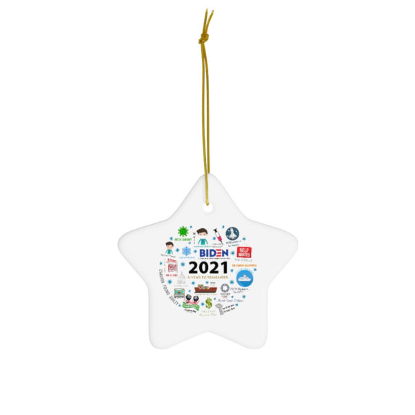 Binden 2021 A Year To Remember Ceramic Ornaments Star One Size