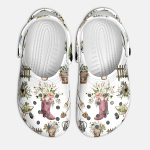 Gardening Lover Unisex Classic Clog Shoes For Men & Women Croc Style Clogs All over print 36