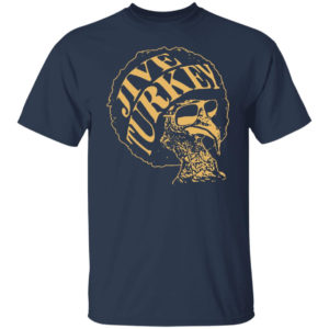 Jive Turkey Thanksgiving Shirt Unisex T-Shirt Navy S