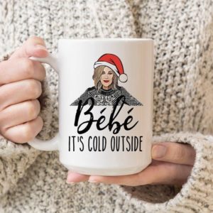 Moira Bebe It's Cold Outside Coffee Mug Mug 15oz White One Size