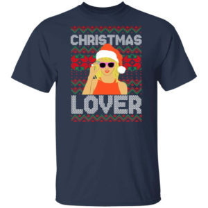 Taylor Swift Christmas Lover Christmas Shirt Unisex T-Shirt Navy S