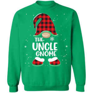 The Uncle Gnome Christmas Shirt Christmas Sweatshirt Irish Green S