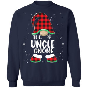 The Uncle Gnome Christmas Shirt Christmas Sweatshirt Navy S