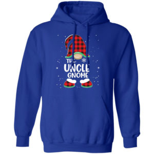 The Uncle Gnome Christmas Shirt Hoodie Royal S