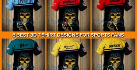 6 Best 3D T-Shirt Designs For Sports Fans