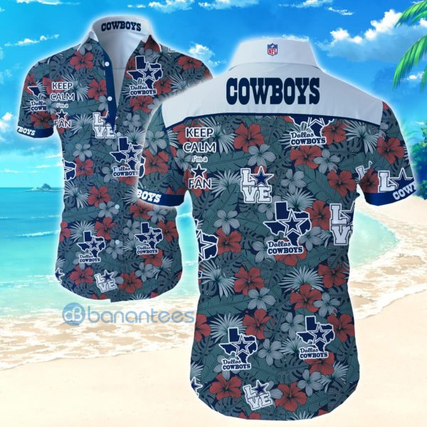 Dallas Cowboys Hawaiian Shirt Aloha Tee Product Photo