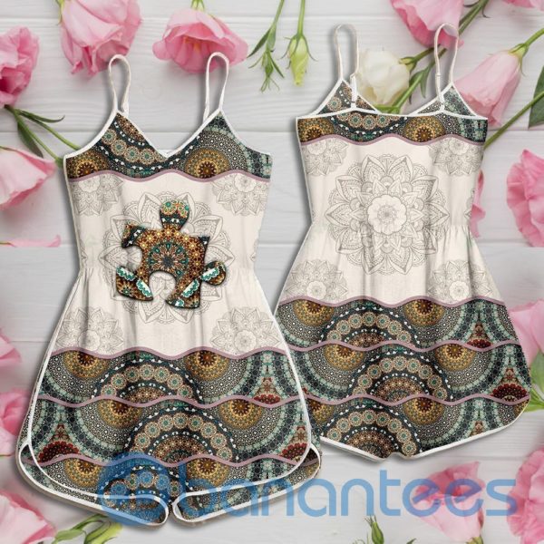 Mandala autism Rompers For Women Product Photo