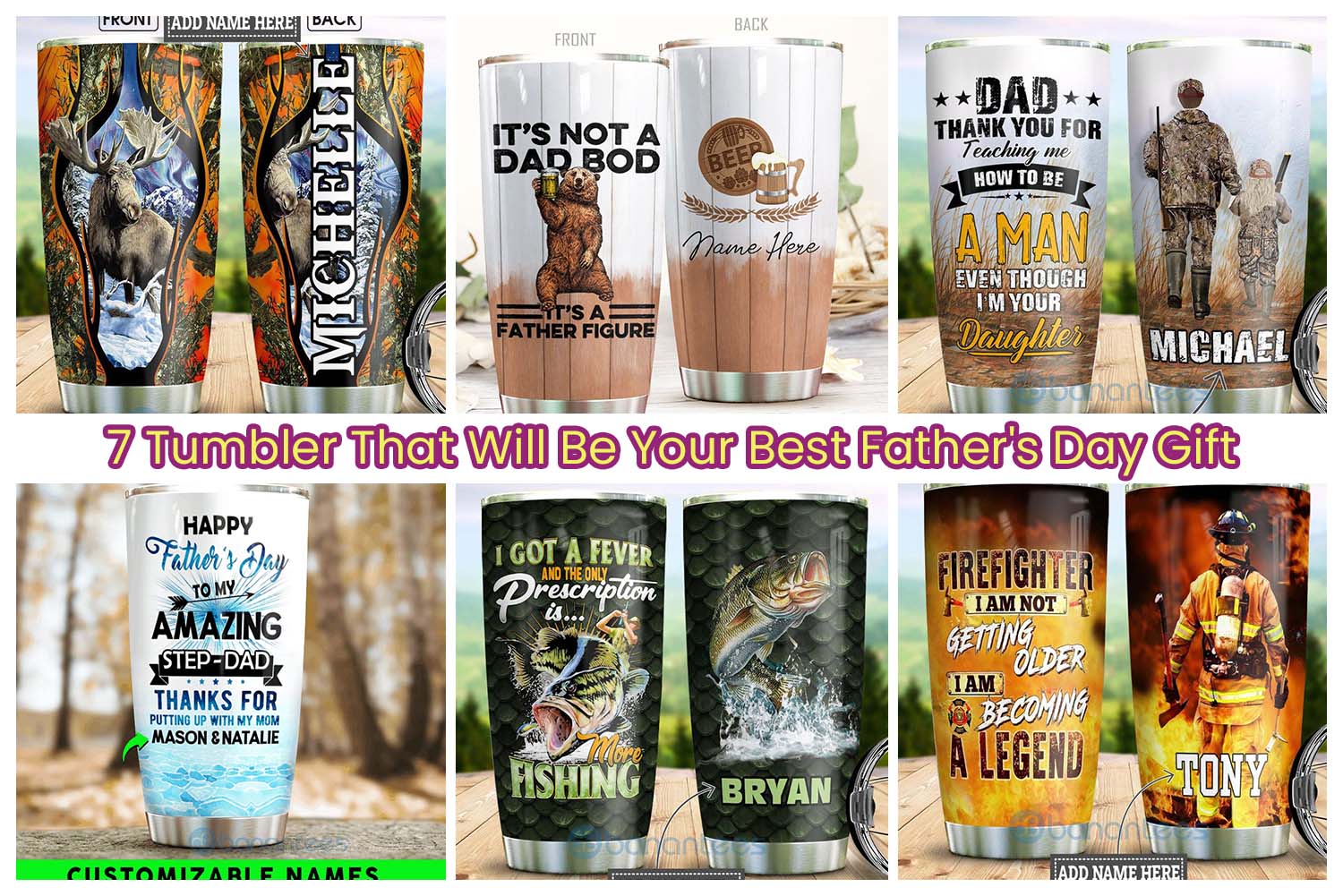 7 Tumbler That Will Be Your Best Father's Day Gift