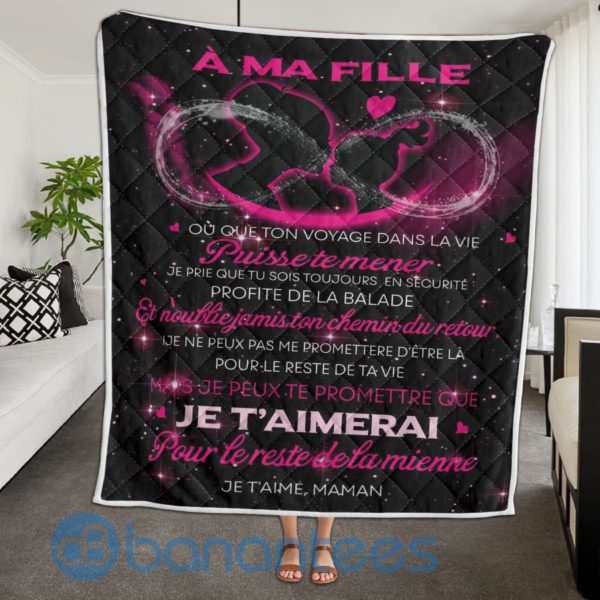 A Ma Fille Special Design Quilt Blanket Product Photo