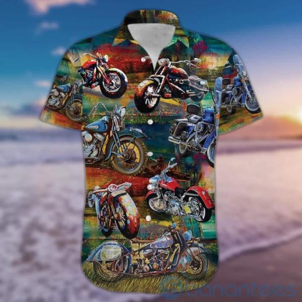 Amazing Freedom Is A Full Tank Motorcycles Tropical Hawaiian Shirt Product Photo