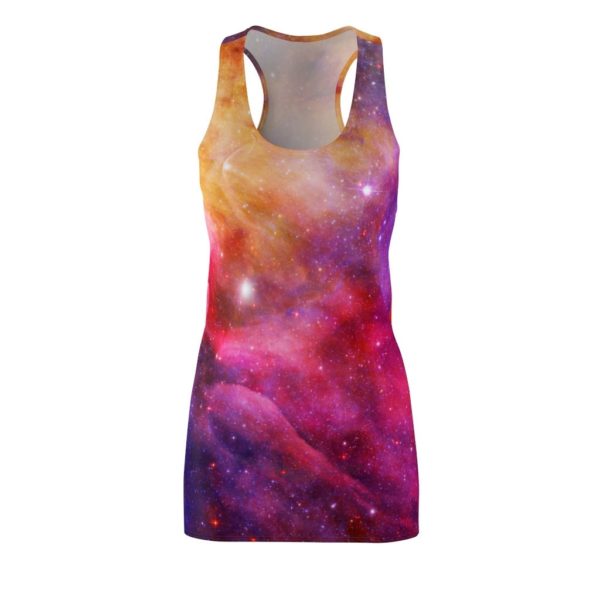 Amazing Galaxy Full Printed Racerback Dress For Women Product Photo