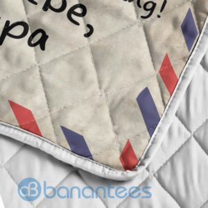 An Meinen Sohn Design Quilt Blanket Product Photo