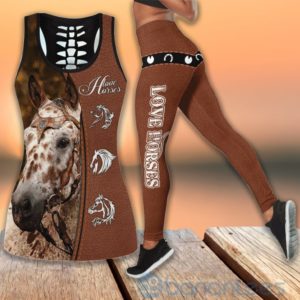 Appaloosa Horse Love Hollow Tank And Legging Outfit Product Photo