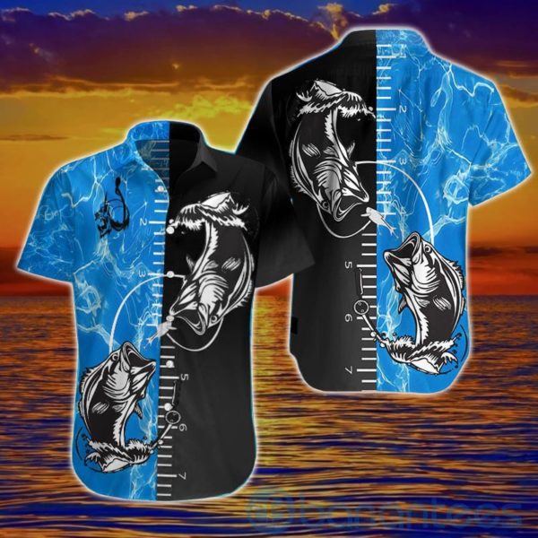 Bass Fishing Lover Hawaiian Shirt Product Photo