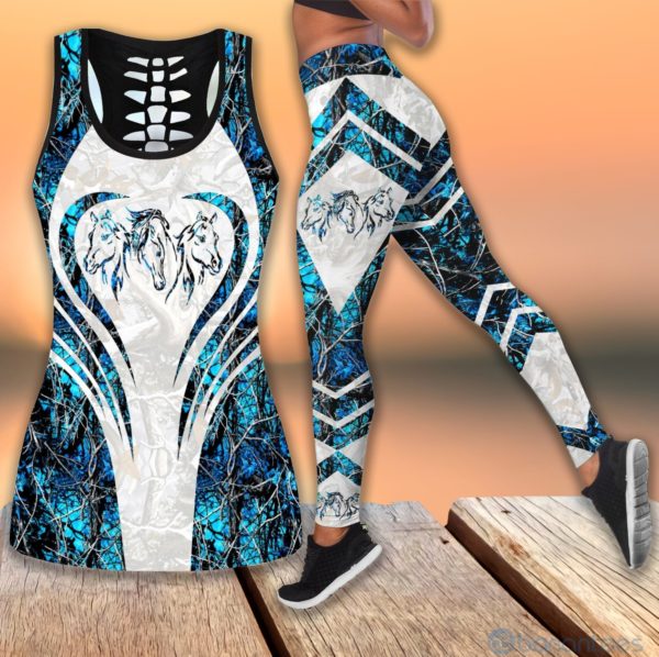 Beautiful Horse Lover Tank Top Legging Set Outfit Product Photo