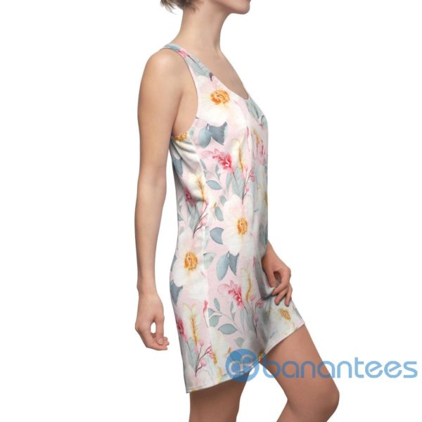 Beautiful Watercolor Flowers Art Design Racerback Dress Product Photo