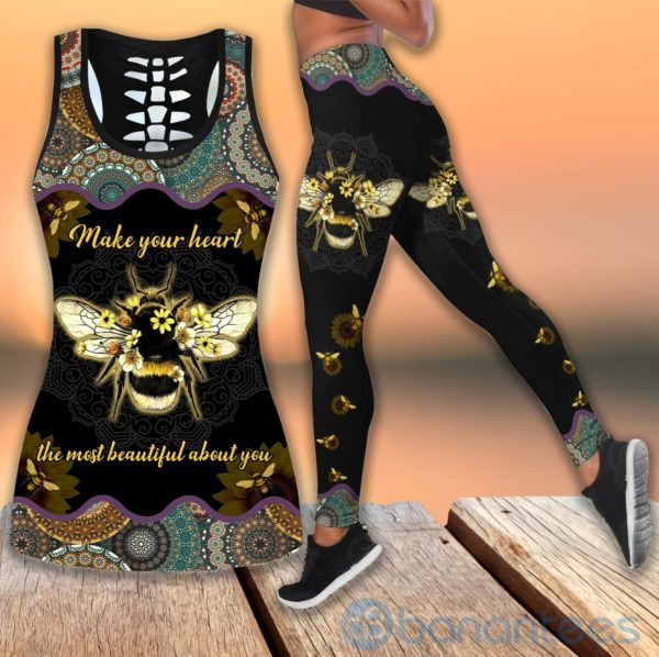Bees Most Beautiful Tank Top Legging Set Outfit Product Photo