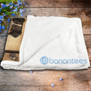 Bernese Mountain Dog Sherpa Blanket Product Photo