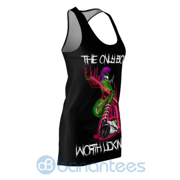 Boot Licker Goth Punk Black Racerback Dress For Women Product Photo
