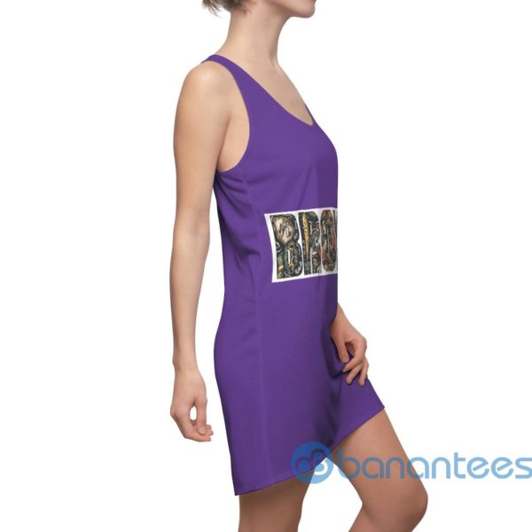 Bronx Purple Summer Racerback Dress For Women Product Photo