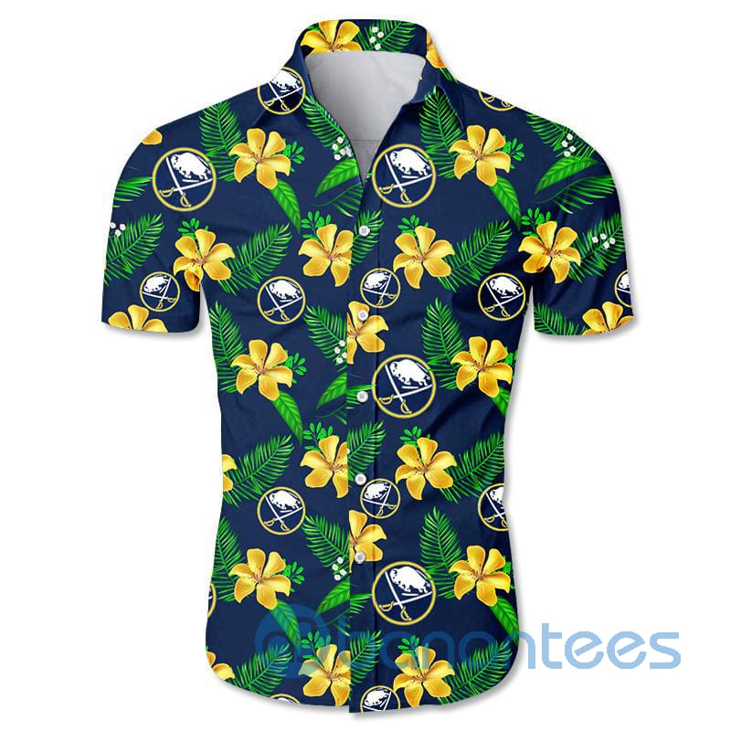 Buffalo Sabres Floral Short Sleeves Hawaiian Shirt