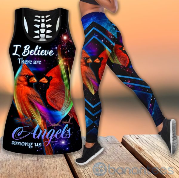 Cardinal Birds There Are Angles Tank Top Legging Set Outfit Product Photo