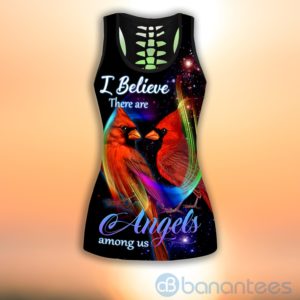 Cardinal Birds There Are Angles Tank Top Legging Set Outfit Product Photo