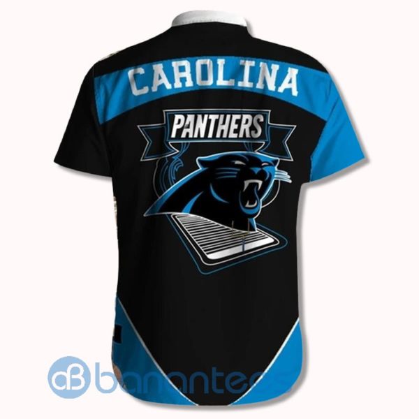 Carolina Panthers Shirts Fireball Short Sleeves Hawaiian Shirt Product Photo