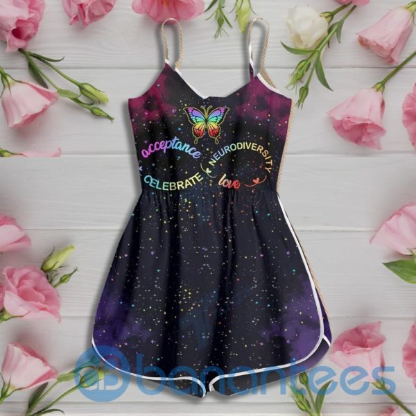Celebrate Neurodiversity Acceptance Love Autism Rompers For Women Product Photo