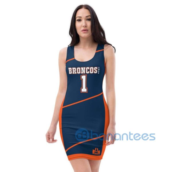 Custom Name Fashion Broncos Swag Themed Racerback Dress Product Photo