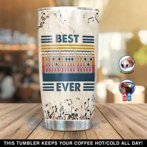 Custom Name Gift For Dad Best Guitar Dad Ever Tumbler Product Photo