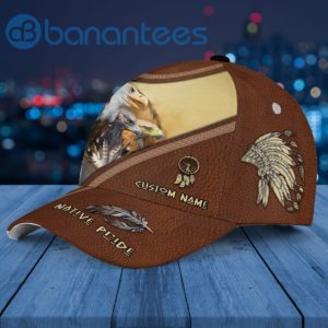 Custom Name Native American Indian Eagle US Independent Cap Hat Product Photo