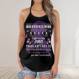Don?t Judge What You Don?t Understand Criss Cross Tank Top Product Photo