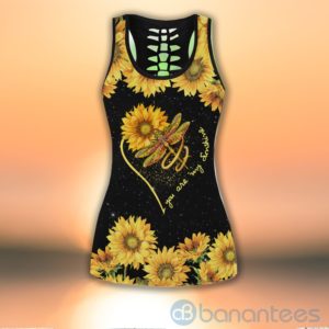 Dragonfies You Are My Sunshine Tank Top Legging Set Outfit Product Photo