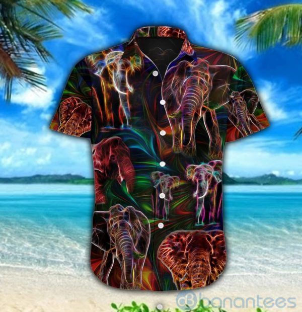 Elephant Fantasy Hawaiian Shirt Product Photo