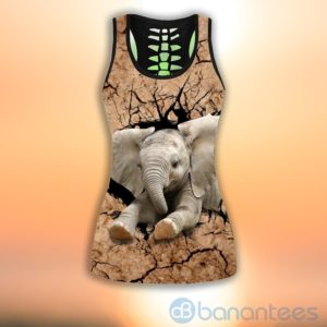 Elephant Tank Top Legging Set Outfit Product Photo