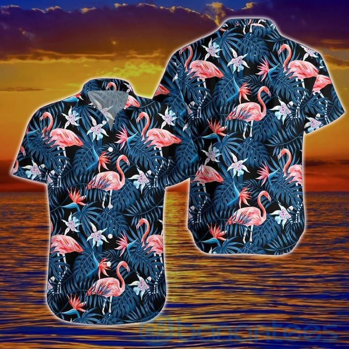 Flamingo Island Aloha Tropical Hawaiian Shirt