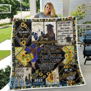Gift For Granddaughter Senior Quilt Blanket Quilt Product Photo