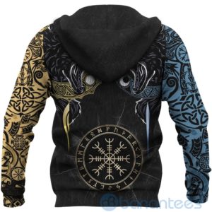 Hati And Skoll Viking All Over Printed 3D Hoodie Product Photo
