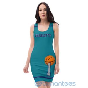 Home Team Charlotte Number 1 Fashion Racerback Dress For Women Product Photo