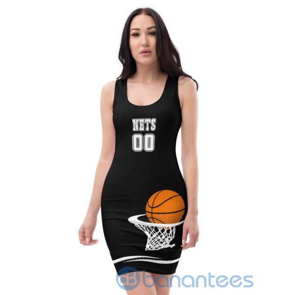 Hometeam Brooklyn Nets 00 Basketball Racerback Dress For Women Product Photo