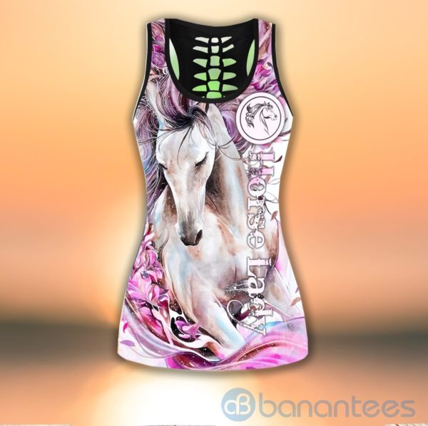Horse Lady Tank Top Legging Set Outfit Product Photo
